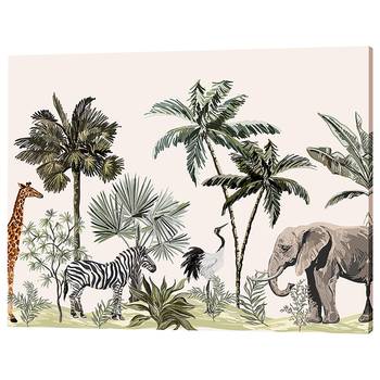 Impression sur toile Jungle Animals