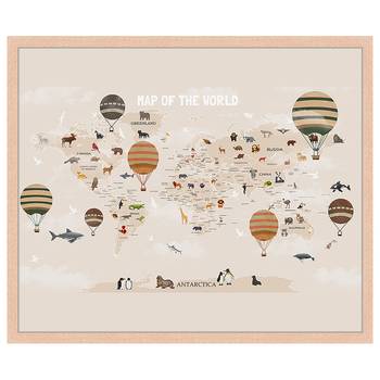 Tableau déco Map of the World