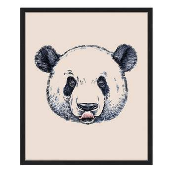 Tableau déco Panda Water And Ink Drawing