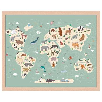 Bild Animals World Map