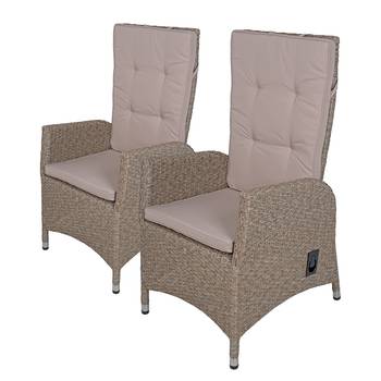 Fauteuils de jardin Braga - Lot de 2