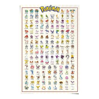 Poster Pokemon Kanto 51