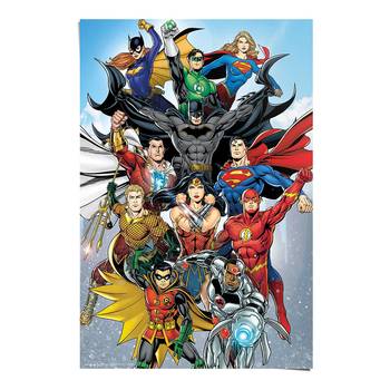 Poster DC Comics Helden