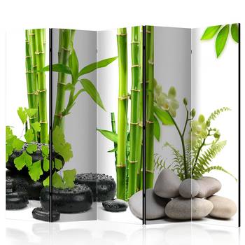 Paravent Bamboos & Stones 1-seitig