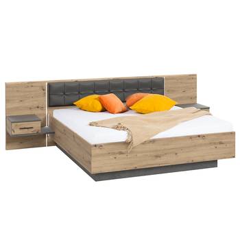 Bed met nachtkastjes Sakoni