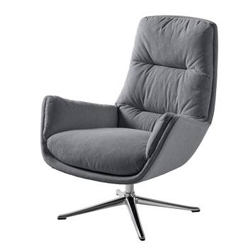 Fauteuil GARBO met kruisvoet