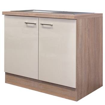 Spülenunterschrank Crestamit Metallgriff