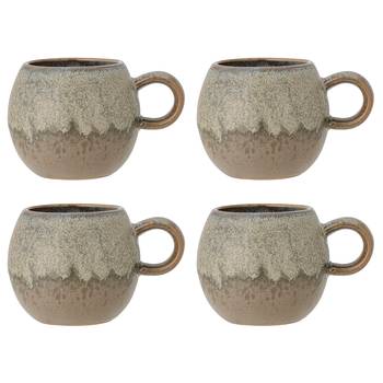 Tasse Paula mit Henkel Typ F 4er-Set