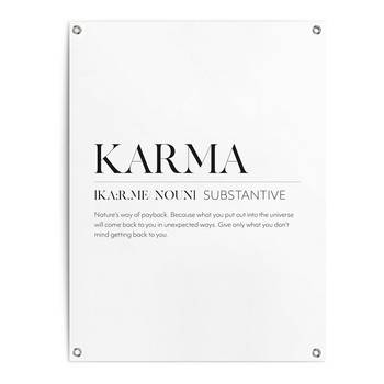 Kunstdruck Karma