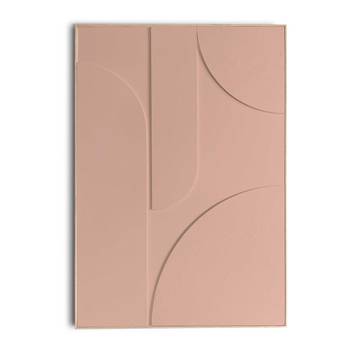 Wandbild Relief Saturn
