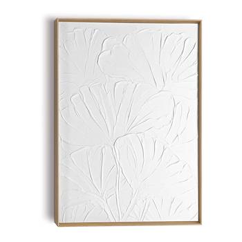 Wandbild Relief Flowers