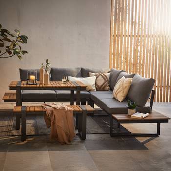 Gartensitzgruppe Eloise 5-teilig