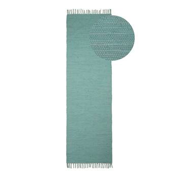 Lahome Moderner Läufer 60x200 Cm - Rutschfester Flurteppich Mit Ombre-Druck - Maschinenwaschbar