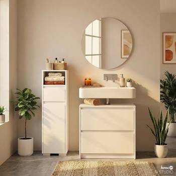 Salle de bain Gergov A - 3 éléments