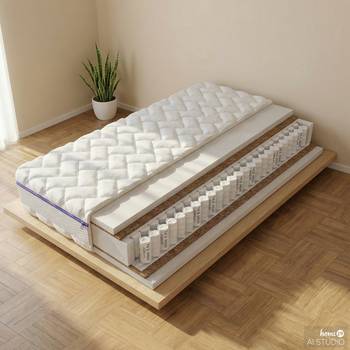 Taschenfederkernmatratze Dark Sky