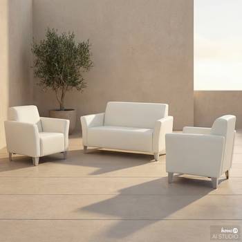 Outdoor-Sitzgruppe Kophu 3-teilig