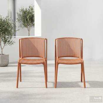 Chaise de jardin Verta - Lot de 2