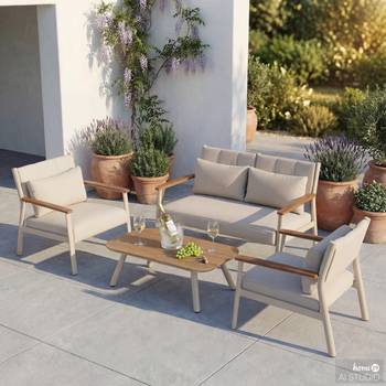 Loungeset Auri 4-teilig