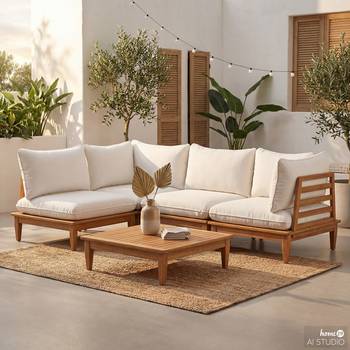 Loungegruppe Livaro 5-teilig Typ C