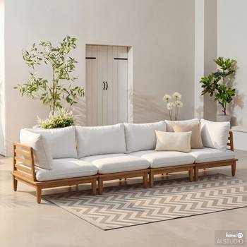 Loungegruppe Livaro 4-teilig Typ B