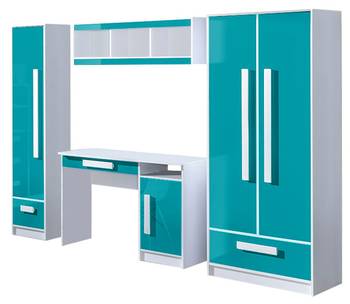 Jugendzimmer-Set GULIVER 4-teilig
