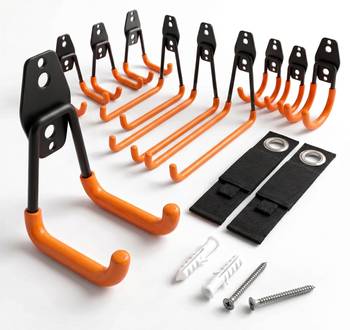 12-teiliges Wandhaken Set Kabelorganizer