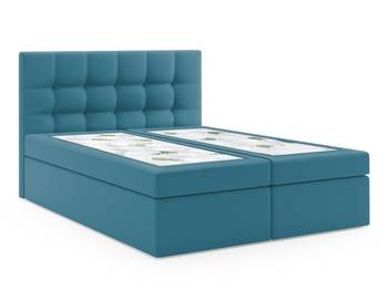 Boxspringbett ARMINO 180 cm CS2313 Blau