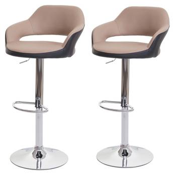 Tabouret de bar F16 (lot de 2)