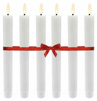 LED Stabkerzen 6er Set