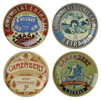 Platten Camembert 4er-Set