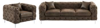 Couchgarnitur EDWINA 2er-Set