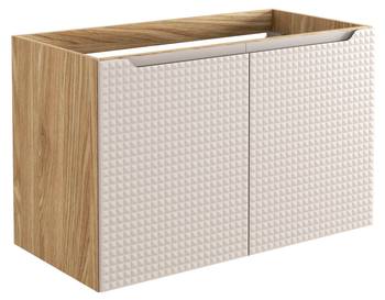 Schrank unter waschbecken LUXOR CUW90 2D