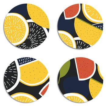 Dessous de verre design JotD lot de 4