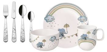 Kindergeschirr Set Elephant 7-teilig