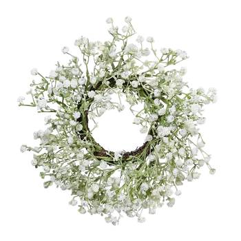 Künstlicher Schleierkraut Kranz Ikaros