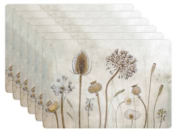 PLATZSETS Trockenblumen 6er-Set