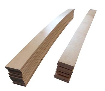 15 lattes - 680x48x8 mm - pour sommier /