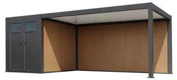 Wand Carport WPC