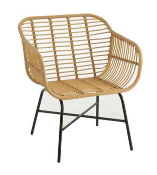 Fauteuil bas de jardin Rachelle