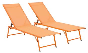 Liegestühle Tropea 2er Set