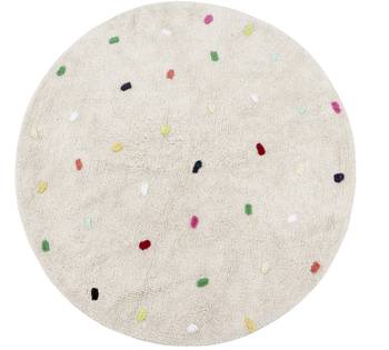 Waschbarer Teppich Mini Dots