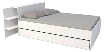 BETT CITY mit Kopfteil und Schublade
