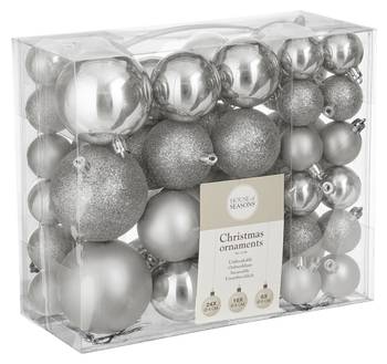 Boules de Noël en plastique