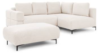 Ecksofa Cardea mit Hocker