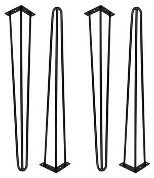 Tischbeine Hairpin 4er-Set