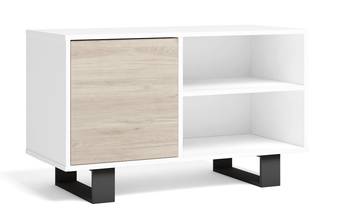 Meuble Tv 100 blanc-chêne