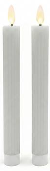 Lot de 2 bougies LED en cire