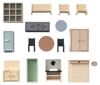 Kinderspeelgoed FURSET 16 dlg