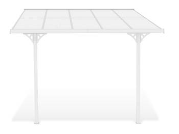 Pergola/Carport KLEO adossé