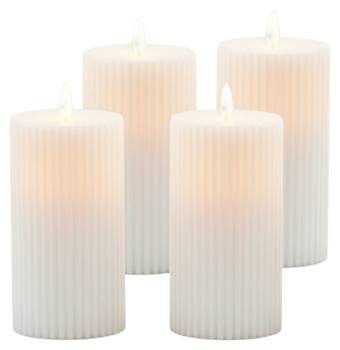 LED Kerzen 4er Set 18 cm